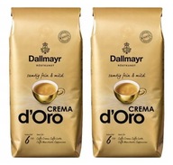 Zrnková káva Dallmayr Crema D'oro 2x1kg