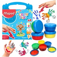 Farby Maped Finger pre deti 4 farby Colorpeps Early Age