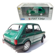 FIAT 126P Maluch PRL AUTO mierka 1:21 zelená WELLY