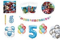 Sada 5 narodeninových balónov Avengers