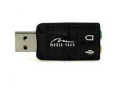 Hudobná zvuková karta MEDIA-TECH USB JACK 5.1