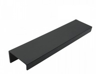 Okrajová nábytková úchytka C9 L-1000 mm, matná čierna