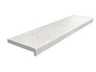 MRAMOROVÝ KOMOROVÝ PVC Okenný parapet, dĺžka 160cm, šírka 25cm