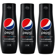 SODASTREAM PEPSI MAX koncentrátová sada 3 x 440ml