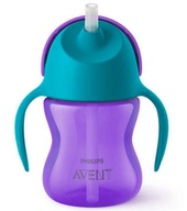 AVENT STRIEBORNÝ HRNÍČEK SO SLAMKOU 200ml 9m+ FĽAŠA g