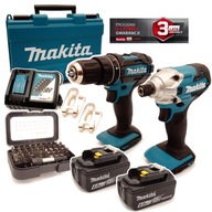 Makita 18V COMBO kit DLX213RGJ DHP482 DTD156