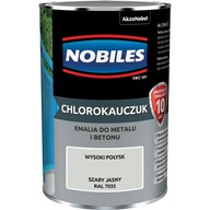 Nobiles Chlórová guma Svetlosivá RAL 7035 0,9L