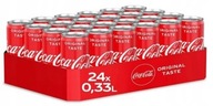 24x 330ml COCA COLA Originálny nápoj plyn BACK