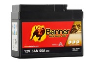 BANNER YTR4 BGTR4A-5 batéria 12V 3Ah 53A GEL