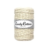 NATURAL Lovely Cottons Twisted 3mm