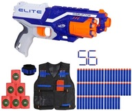 NERF ELITE DISRUPTOR LAUNCHER DOPLNKY + VESTA