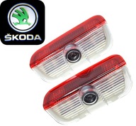 Projektor s logom Škoda Led Škoda Superb II III 2008-