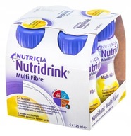 NUTRIDRINK Multi Fibre vanilková príchuť 4 x 125 ml