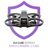 DJI CARE REFRESH PRE DJI AVATA 2 DRONE KARTA DVOJROČNÉHO OCHRANNÉHO PLÁNU S KÓDOM