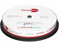 PRIMEON BD-R 25GB TLAČITEĽNÉ VODEODOLNÉ LESKY c10