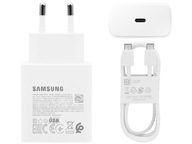 ORIGINÁLNA NABÍJAČKA SAMSUNG 45W PD 3.0 USB C Galaxy S22 S23 + KÁBEL C 1,8m