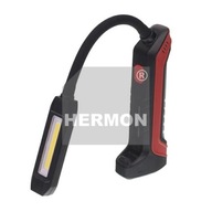 Dielenské svietidlo Cob + 1 LED, 400Lm, s ohybným ramenom, montáž