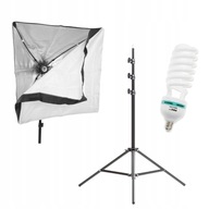 MAKE-UP SET softbox 50x50cm + 125/600W SET