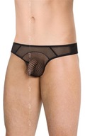 Pánske Nohavičky Transparent Nohavičky Thong Mesh XL