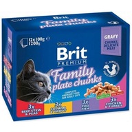 Brit Premium 12x100g family tanierové vrecúška