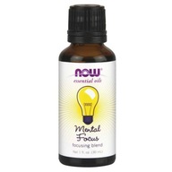 Mental Focus Oil Essential Oil (30 ml) NOW Food