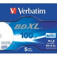 BD-R VERBATIM 100 GB 4x puzdro Jewel Case 5 ks.