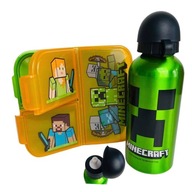 Minecraft Lunch box hliníková fľaša na vodu