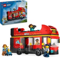 LEGO CITY ČERVENÝ DVOJPOSLAŽNÝ AUTOBUS (60407) [BLOKY]