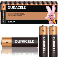 DURACELL LR03 AAA x24 alkalické tyčové batérie