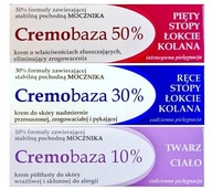 CREMOBAZA Sada krémov s UREA 10% 30% 50%