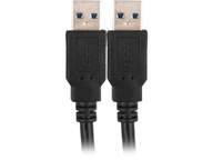 USB-USB kábel LANBERG 0,5 m