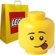 LEGO KONTAJNER BIG HEAD L BOY DUMB GAPCIO - 27CM 8,5L + TAŠKA