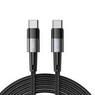 Dlhý nabíjací kábel pre telefón/smartfón USB-C/USB-C 60W/3A 300 cm