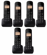 PANASONIC KX TGB 612 BEZDRÔTOVÉ 6 SLÚCHADLÁ