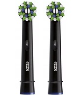 2x BRAUN ORAL-B CROSS ACTION MAXI TIP, ČIERNA