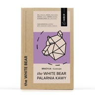 Kávové zrná The White Bear Brazil Guaxupe 1kg