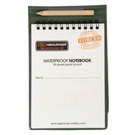 Vodotesný notebook Highlander Forces 150 x 105 mm