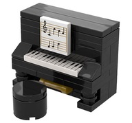 Piano - mini hudobná súprava vyrobená z kociek LEGO