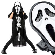 HALLOWEENSKÝ SET SKELECRAPY KOSTÝM SKELETON MASK