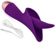 VIBRATOR G-SPOT STIMULÁTOR ORGAZMU JAZYKA 10 MOŽNOSTÍ