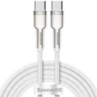 2m Baseus Metal USB typeC kábel USB-C PD 100W 5A