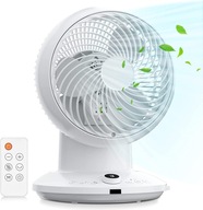 360° ventilátor na cirkuláciu vzduchu s diaľkovým ovládaním