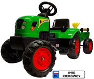 Šliapací traktor s prívesom 133 cm + doska