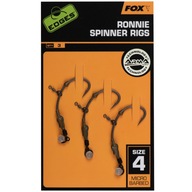 Fox Ronnie Med Curve Carp Leaders 4 x 3