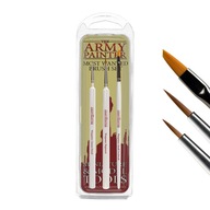 Army Painter Most Wanted Brush Set 3 štetce