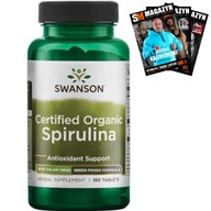 SWANSON SPIRULINA CERTIFIKOVANÁ 180t PRÍRODNÉ ZLOŽKY