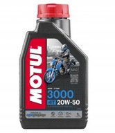 MOTUL 3000 20W50 4T MINERÁLNY OLEJ PRE MOTOCYKLE 1L