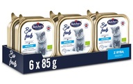 Butchers Bio Foods vlhké krmivo pre mačky rybia paštéta 85g x 6 ks