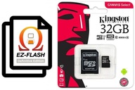 Micro SD karta nakonfigurovaná pre EZ-Flash Omega DE