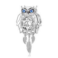 Prívesok Owl Catcher Star, striebro S925